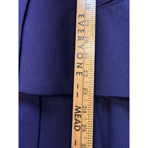 En Avance Women's Rayon Pant Suit Set Three Button Blazer Size 8 Purple - Picture 10 of 16